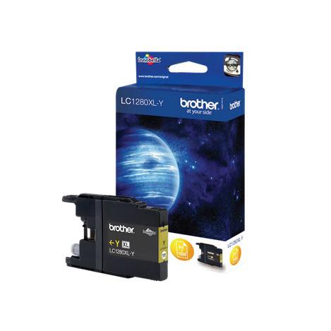 Brother Inkjet Cartridge High Yield Page Life 1200pp Yellow Ref LC1280XLY Brother