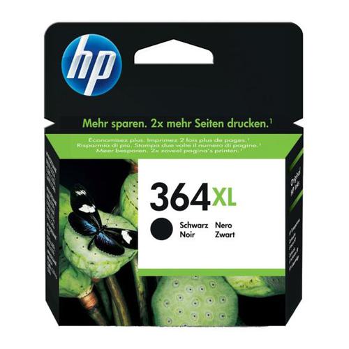 Hewlett Packard [HP] No.364XL Inkjet Cartridge High Yield Page Life 550pp 18ml Black Ref CN684EE