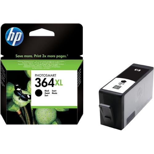 Hewlett Packard [HP] No.364XL Inkjet Cartridge High Yield Page Life 550pp 18ml Black Ref CN684EE 4025084 Buy online at Office 5Star or contact us Tel 01594 810081 for assistance