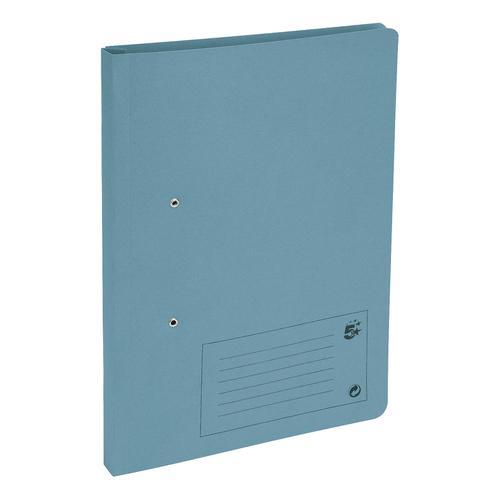 5 Star Office Transfer Spring File Mediumweight 285gsm Capacity 38mm Foolscap Blue [Pack 50] 356521 Buy online at Office 5Star or contact us Tel 01594 810081 for assistance