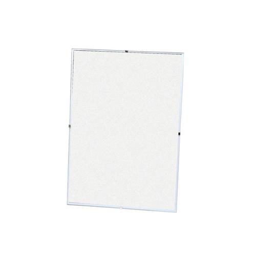 5 Star Office Clip Frame Plastic Front for Wall-mounting Back-loading A4 297x210mm Clear
