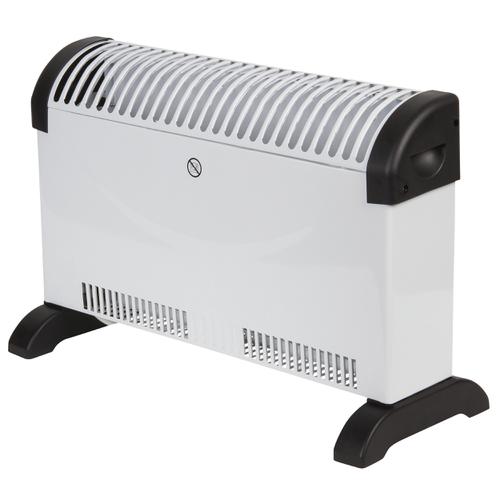 2kW Convector Heater Floor standing or Wall Mounted White Ref HG01003 374409 Buy online at Office 5Star or contact us Tel 01594 810081 for assistance