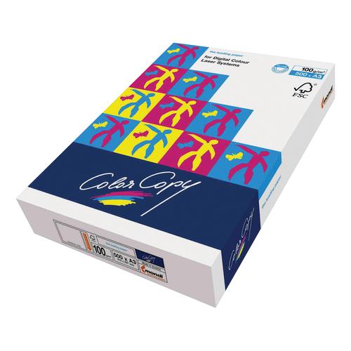 Color Copy Paper Premium Super Smooth FSC Ream-Wrapped 100gsm A3 White Ref CCW1024 [500 Sheets]