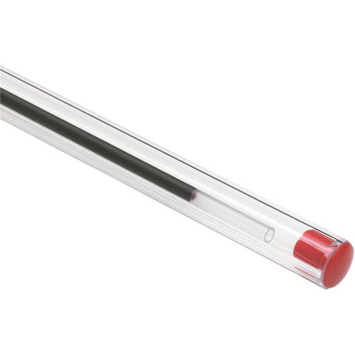 Bic Cristal Ball Pen Clear Barrel 1.0mm Tip 0.32mm Line Red Ref 8373612 [Pack 50]