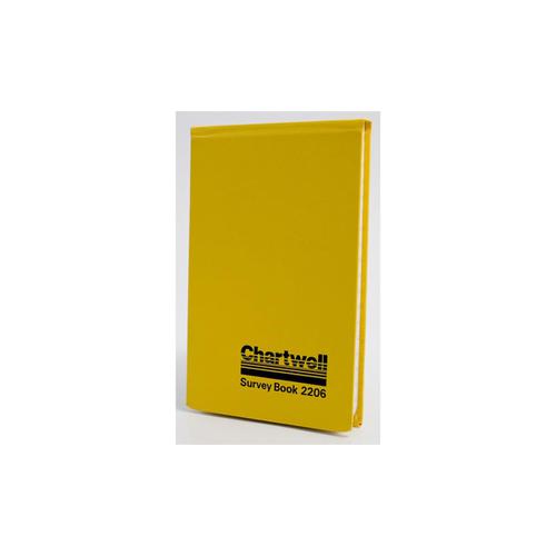 Chartwell Survey Book Field Weather Resistant Top Opening 80 Leaf 106x165mm Ref 2206Z ExaClair Limited