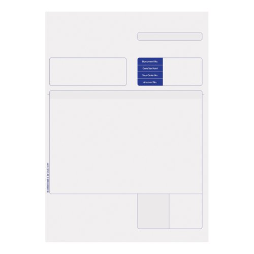 Sage Compatible Multipurpose Form for Laser or Inkjet 297x210mm A4 Ref SE80S [Pack 500]