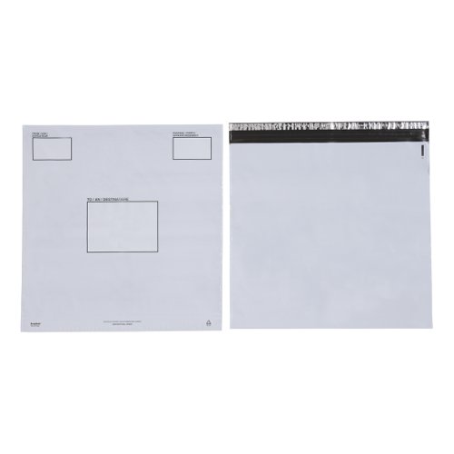 Keepsafe Envelope Extra Strong Polythene Opaque DX W460xH430mm Peel & Seal Ref KSV-MO6 [Box 100]