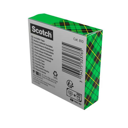 Scotch Magic Tape 12mmx66m Matt Ref 8101266 [Pack 2]  4046501