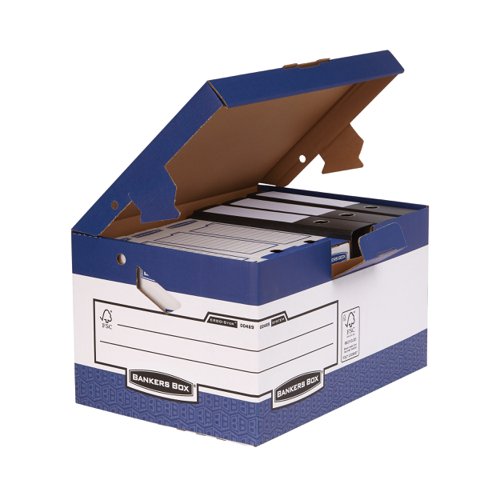 Bankers Box By Fellowes Ergo Stor Maxi Fastfold Fsc Ref 48901 [Pack 10]