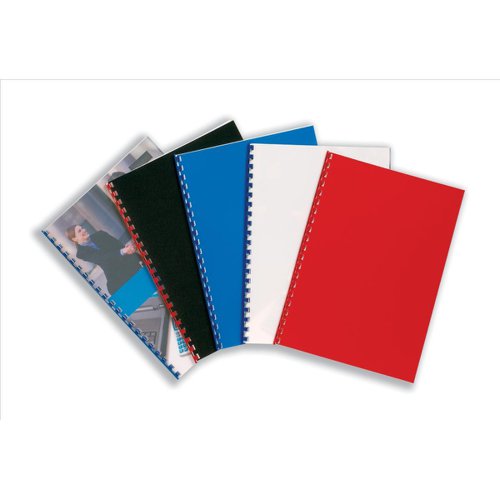 GBC PolyCovers ClearView Binding Covers Polypropylene 300 micron A4 Frosted Ref IB386848 [Pack 100]