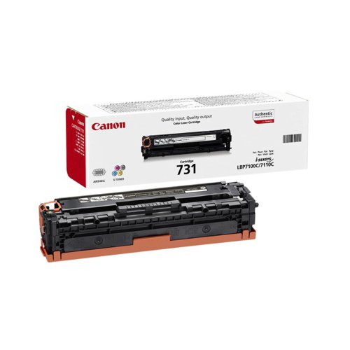 Canon 731C Laser Toner Cartridge Page Life 1500pp Cyan Ref 6271B002