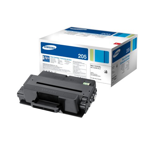 Samsung MLT-D205L Laser Toner Cartridge High Yield Page Life 5000pp Black Ref SU963A