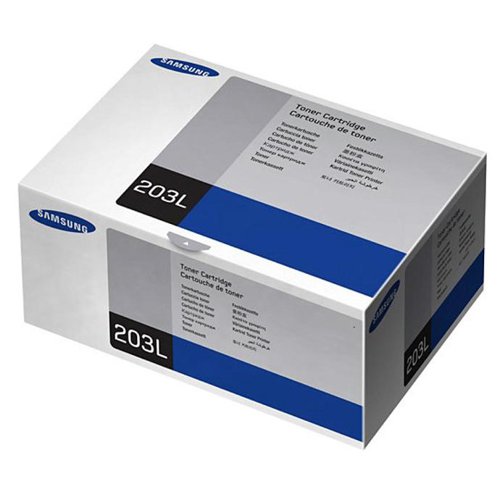 Samsung MLT-D203L Laser Toner Cartridge High Yield Page Life 5000pp Black Ref SU897A