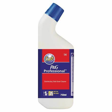 Flash Disinfecting Toilet Bowl Cleaner 750ml x 12 Ref 87164
