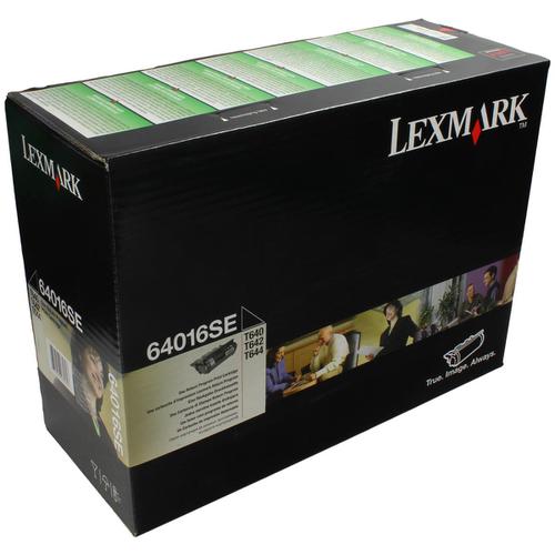 Lexmark T640/T642/T644 Laser Toner Cartridge Return Programme Page Life 6000pp Black Ref 64016SE 826022 Buy online at Office 5Star or contact us Tel 01594 810081 for assistance