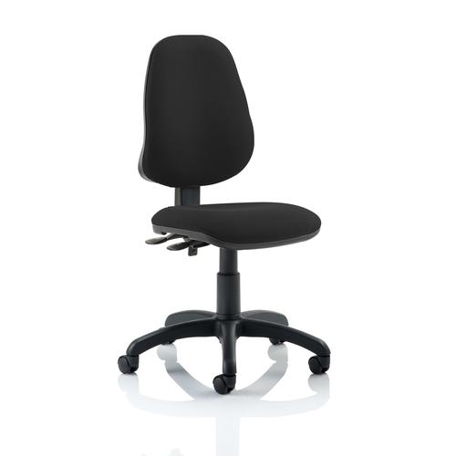 Eclipse Plus II Lever Task Operator Chair Black Without Arms