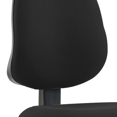 Eclipse Plus II Lever Task Operator Chair Black Without Arms 413748 Buy online at Office 5Star or contact us Tel 01594 810081 for assistance