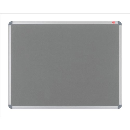 Nobo Essence Felt Notice Board Grey 1500x1000mm Ref 1915546