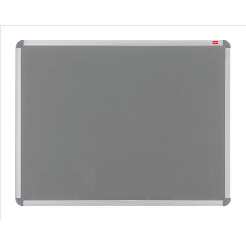 Nobo Essence Felt Notice Board Grey 1500x1000mm Ref 1915546 ACCO Brands