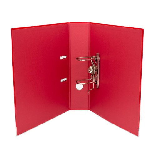 5 Star Office Lever Arch File A4 Red [Pack 10]