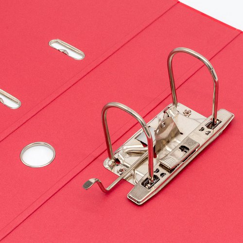 5 Star Office Lever Arch File A4 Red [Pack 10]