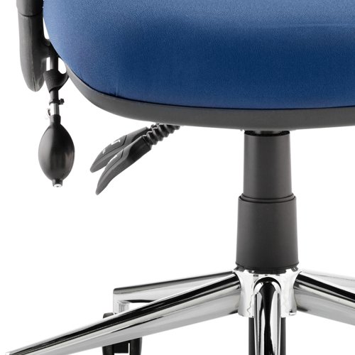 5 Star Elite Support Chiro Chair Blue 480x460-510x480-580mm 