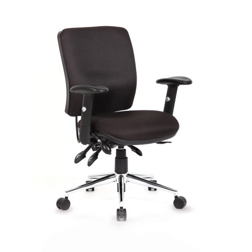 5 Star Elite Support Chiro Chair Black 480x460-510x480-580mm 