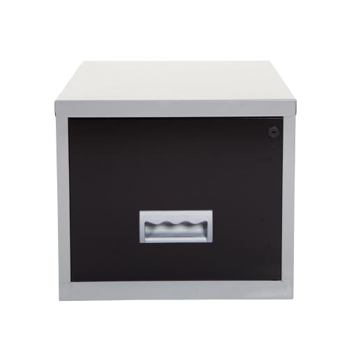 Filing Cabinet Steel 1 Drawer A4 400x400x370mm Ref 99071 Pierre Henry