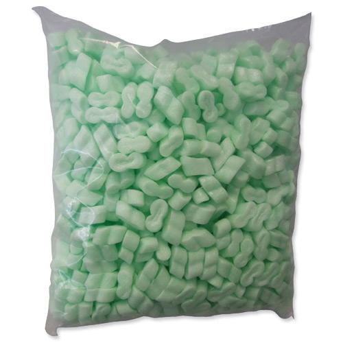 Loosefill S-shaped 100% Recycled Biodegradable Polystyrene 0.42m White