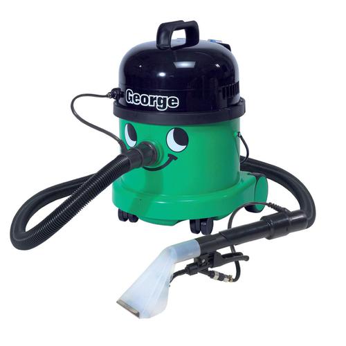 Numatic George Vacuum Cleaner All-in-One 1060W 15L Dry 9L Wet 11kg W360xD370xH510mm Green Ref 825714 Numatic