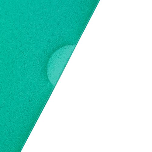 5 Star Office Folder Embossed Cut Flush Polypropylene Copy-safe Translucent 110 Micron A4 Green [Pack 25]  464513