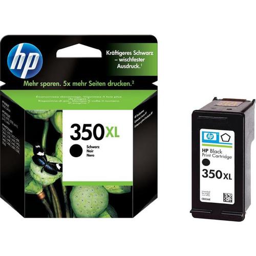 Hewlett Packard [HP] No.350XL Inkjet Cartridge High Yield Page Life 1000pp 25ml Black Ref CB336EE