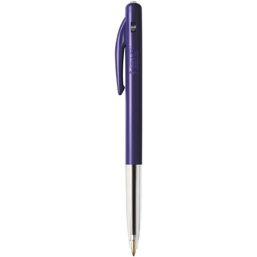 Bic M10 Clic Ball Pen Retractable 1.0mm Tip 0.32mm Line Blue Ref 1199190121 [Pack 50]