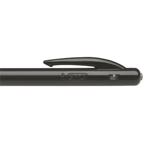 Bic M10 Clic Ball Pen Retractable 1.0mm Tip 0.32mm Line Black Ref 1199190125 [Pack 50] 862673 Buy online at Office 5Star or contact us Tel 01594 810081 for assistance