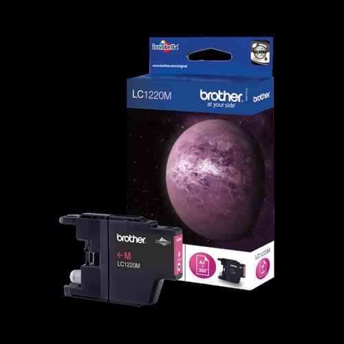 Brother Inkjet Cartridge Page Life 300pp Magenta Ref LC1220M