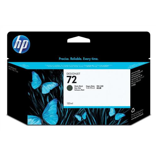 Hewlett Packard [HP] No.72 Inkjet Cartridge High Yield 130ml Matte Black Ref C9403A