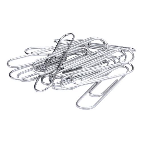 5 Star Office Paperclips Metal Large Length 33mm Plain [Pack 1000]