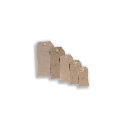 Tag Label Unstrung 70x35mm Buff [Pack 1000]