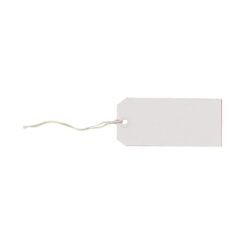 Tag Labels Strung Bulk Boxes White [Pack 1000]
