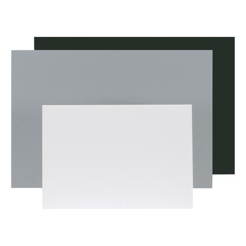 Display Foam Board Lightweight Durable CFC Free W594xD5xH840mm A1 Black & Grey Ref WF6001 [Pack 10] West Design Products