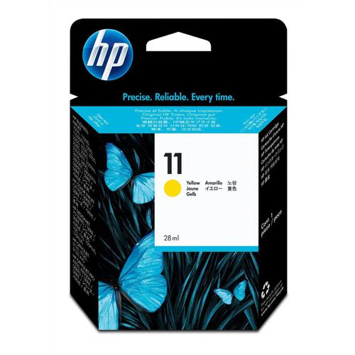 Hewlett Packard [HP] No.11 Inkjet Cartridge Page Life 2350pp 28ml Yellow Ref C4838A
