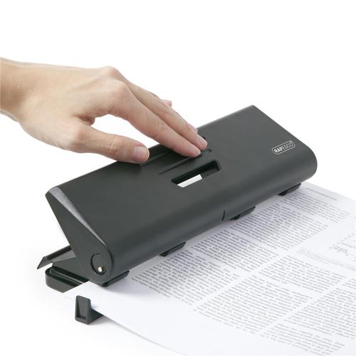 Rapesco 75-P 4-Hole Punch (16 Sheets) (black) 536250 Buy online at Office 5Star or contact us Tel 01594 810081 for assistance