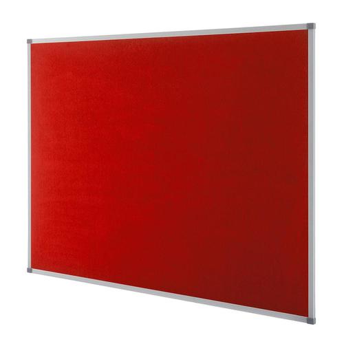 Nobo Essence Felt Notice Board Red 900x600mm Ref 1904066 ACCO Brands