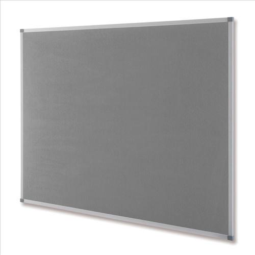 Nobo Premium Plus Grey Felt Notice Board 1200x900mm Ref 1915196 4042298 Buy online at Office 5Star or contact us Tel 01594 810081 for assistance