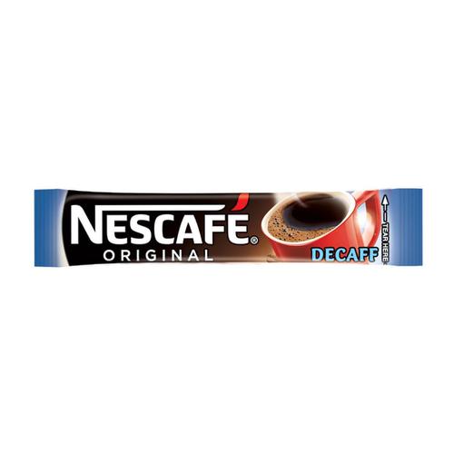 Nescafe Original Instant Coffee Granules Decaffeinated Stick Sachets [Pack 200] 4059632 Buy online at Office 5Star or contact us Tel 01594 810081 for assistance
