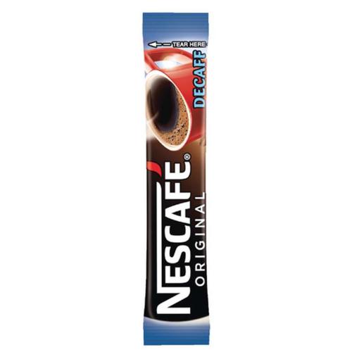 Nescafe Original Instant Coffee Granules Decaffeinated Stick Sachets [Pack 200]