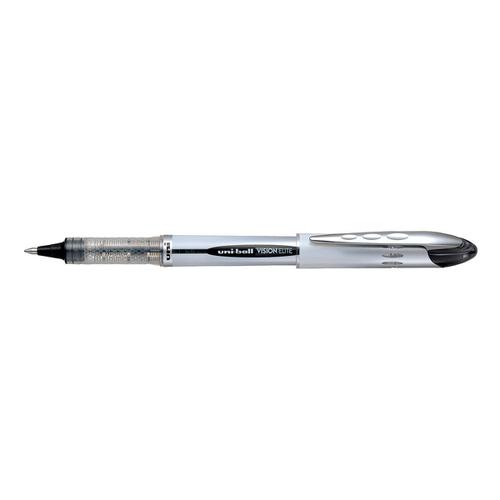 Uni-ball UB200 Vision Elite Rollerball Pen 0.8mm Tip Black Ref 707539000 [Pack 12]