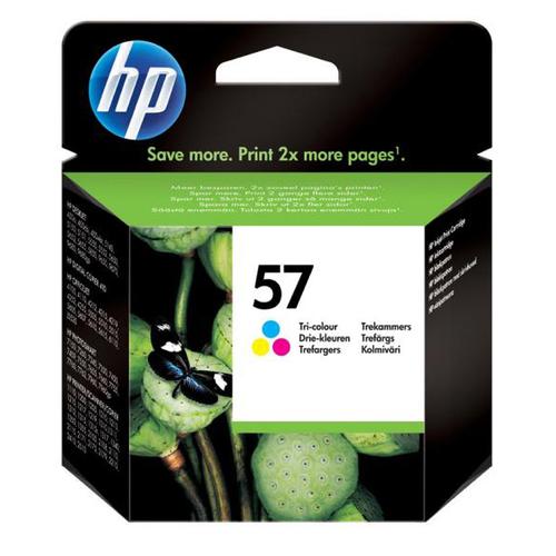 Hewlett Packard [HP] No.57 Inkjet Cartridge Page Life 500pp 17ml Tri-Colour Ref C6657AE 301901 Buy online at Office 5Star or contact us Tel 01594 810081 for assistance