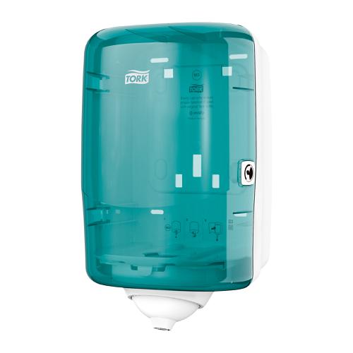Tork Reflex Single Sheet Mini Centrefeed Dispenser W191xD180xH321mm Plastic Blue Ref 473167