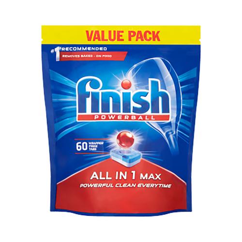 Finish Dishwasher Powerball Tablets All-in-1 Ref RB797730 [Pack 60]